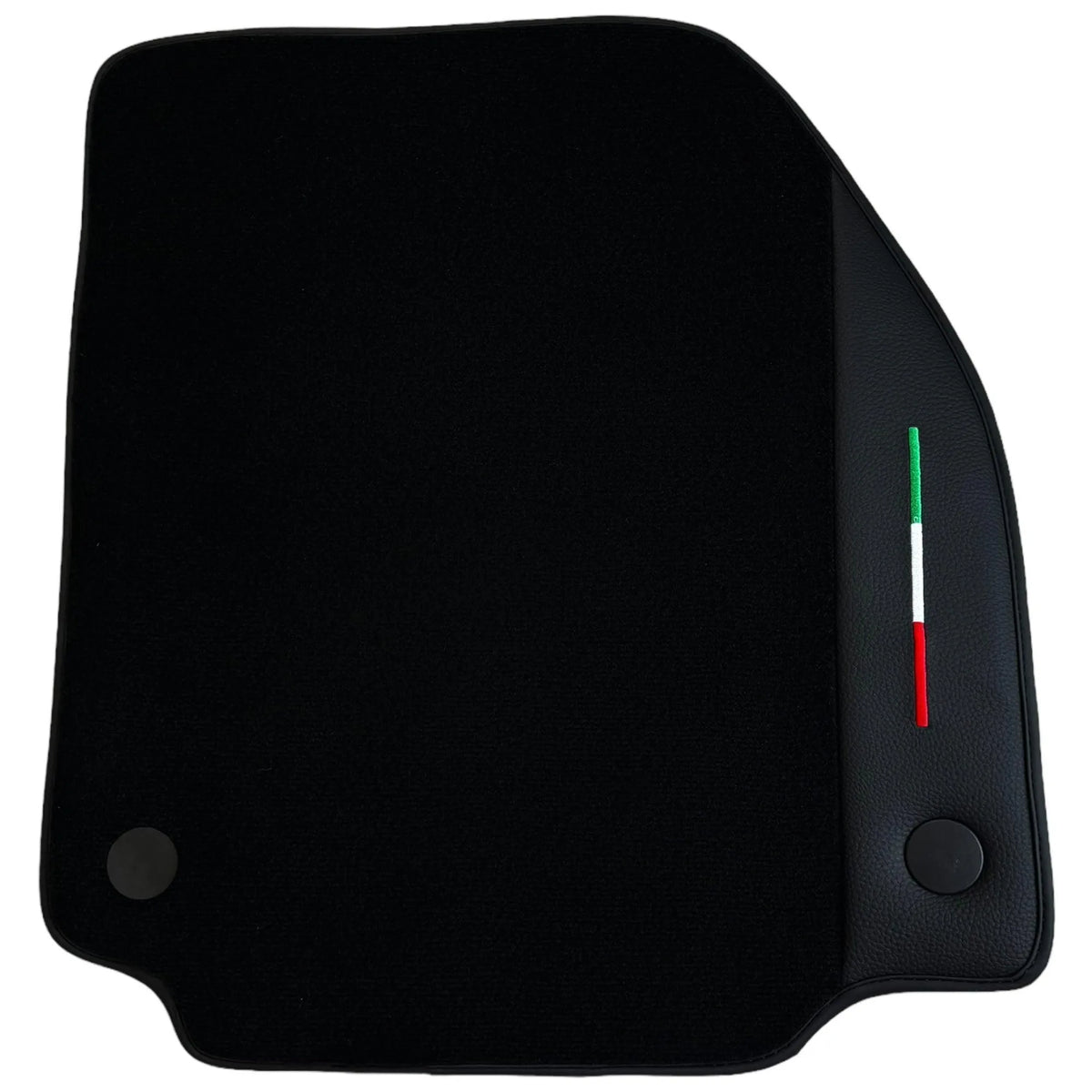 Black Floor Mats for Ferrari 458 GT2 (2012-2015) With Leather