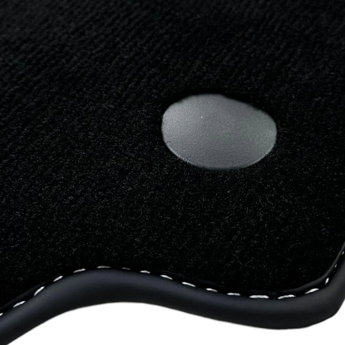 Black Floor Mats for Ferrari 458 Spider (2012-2015) with Beige Nappa Leather | Italian Edition - AutoWin