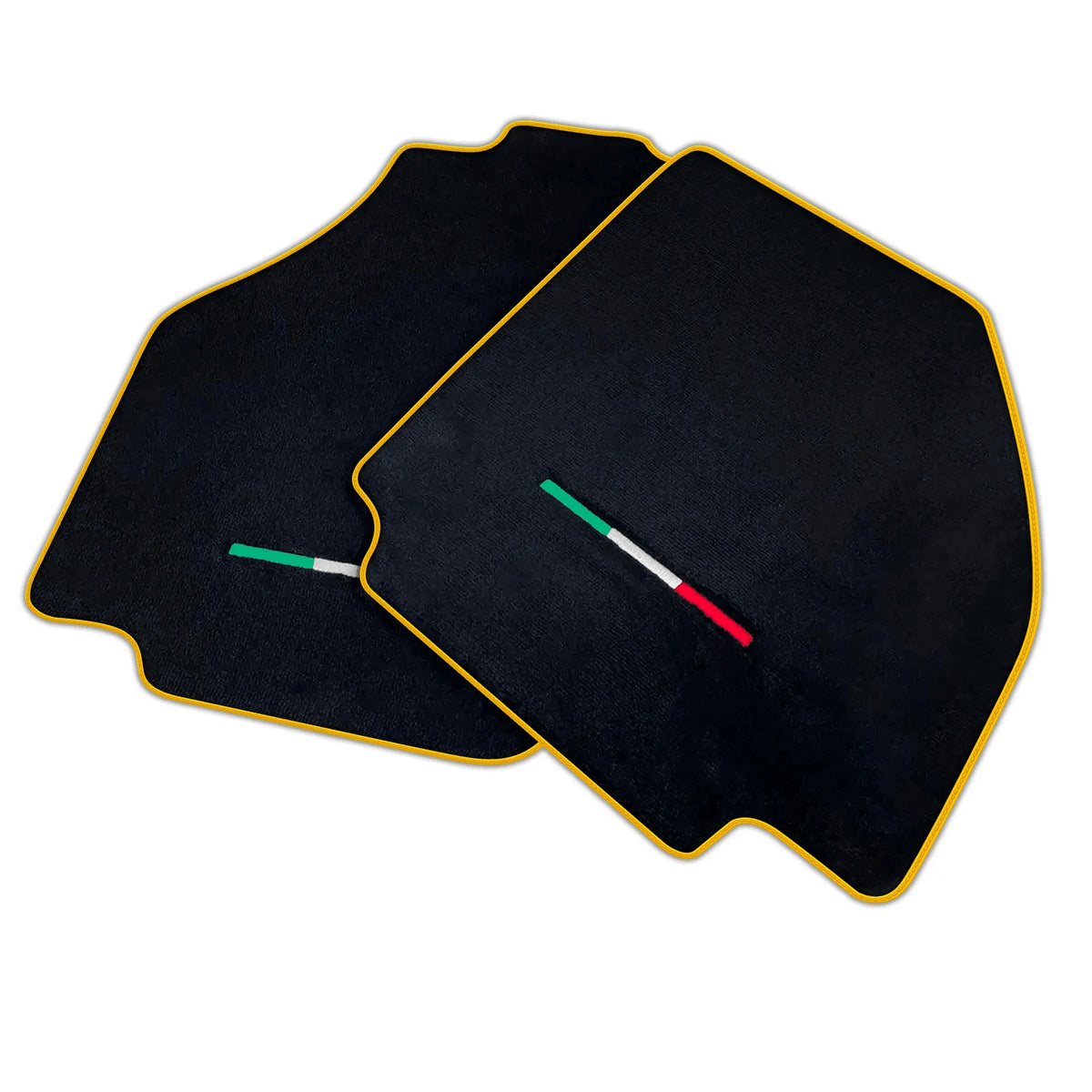 Black Floor Mats for Ferrari 488 Pista Spider (2019-2021) | Various Trim Colors