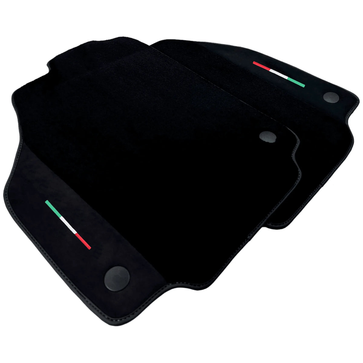Black Floor Mats For Ferrari 488 Spider 2015-2022 - AutoWin