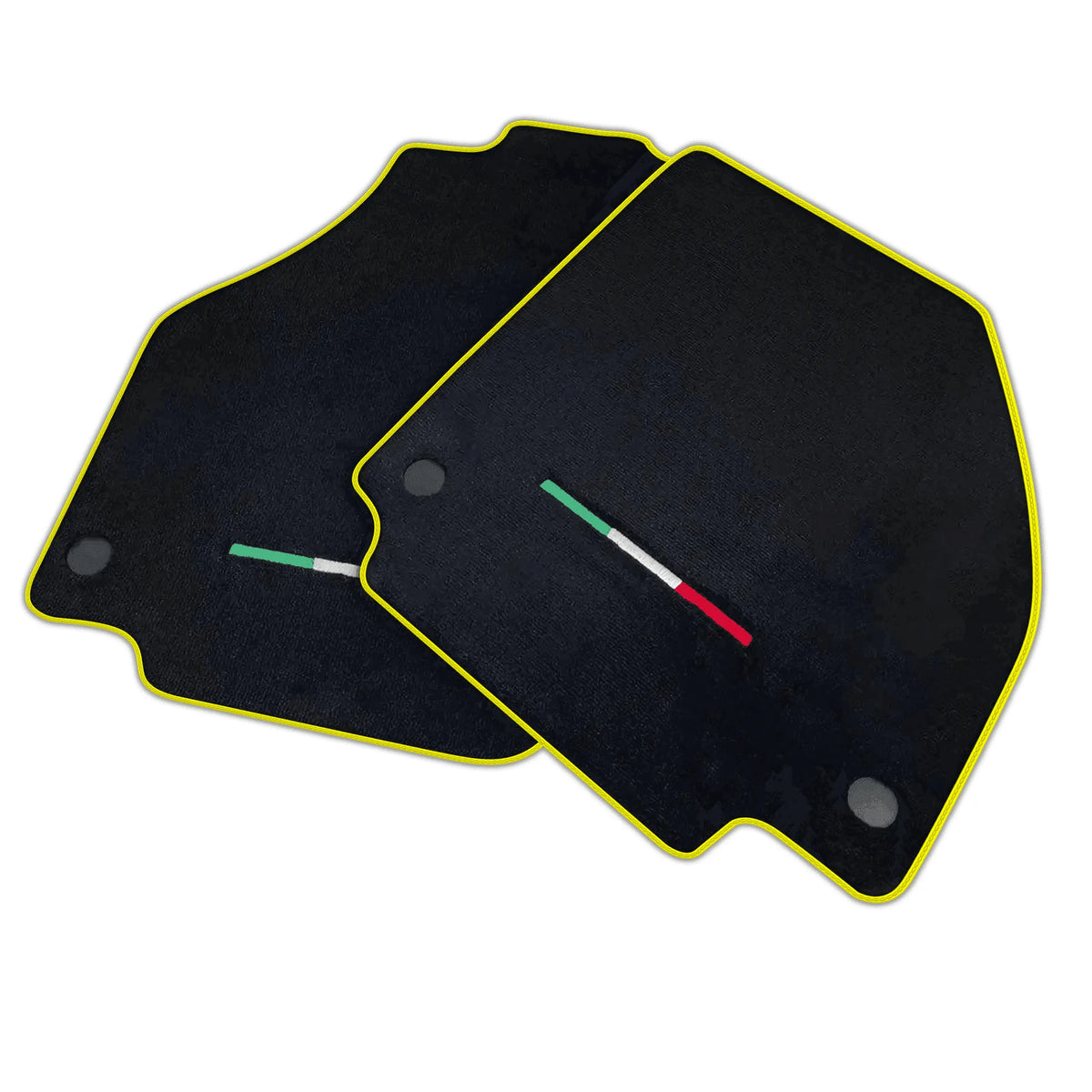 Black Floor Mats for Ferrari 488 Spider (2016-2022) | Various Trim Colors