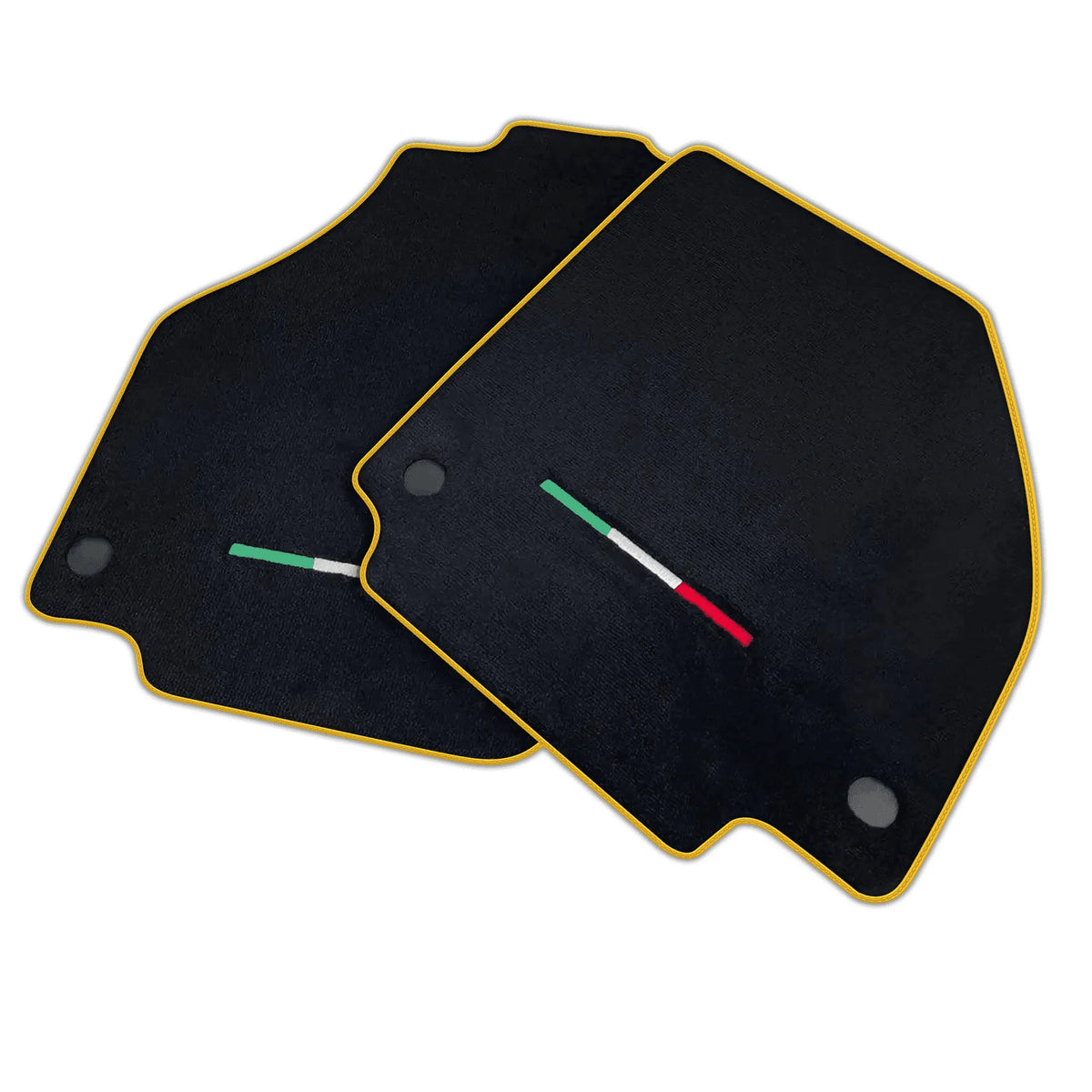 Black Floor Mats for Ferrari 488 Spider (2016-2022) | Various Trim Colors