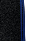 Black Floor Mats for Ferrari 812 GTS (2019-2023) with Carbon Leather - AutoWin