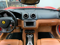 Black Floor Mats For Ferrari California 2008-2014 With Alcantara - AutoWin