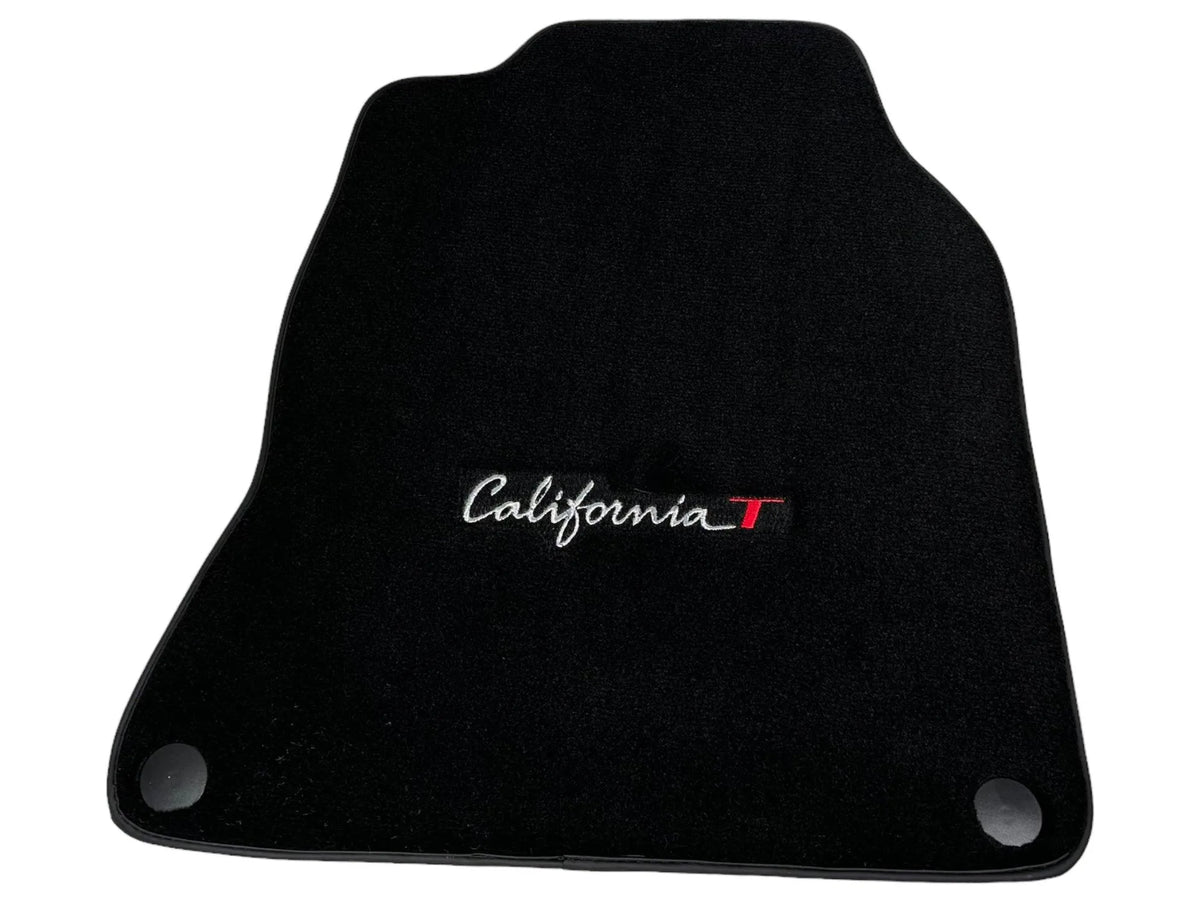 Black Floor Mats For Ferrari California T 2015–2018 - AutoWin