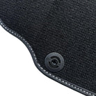 Black Floor Mats for Ferrari F12 Berlinetta (2012-2022) with Carbon Leather - AutoWin