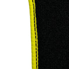 Black Floor Mats for Ferrari F12 TRS (2014) with Carbon Leather - AutoWin