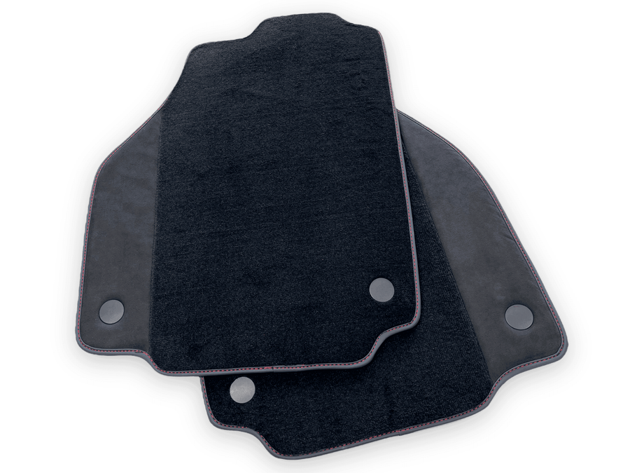 Floor Mats For Ferrari F8 Spider 2019-2022 Red Italian Edition - AutoWin
