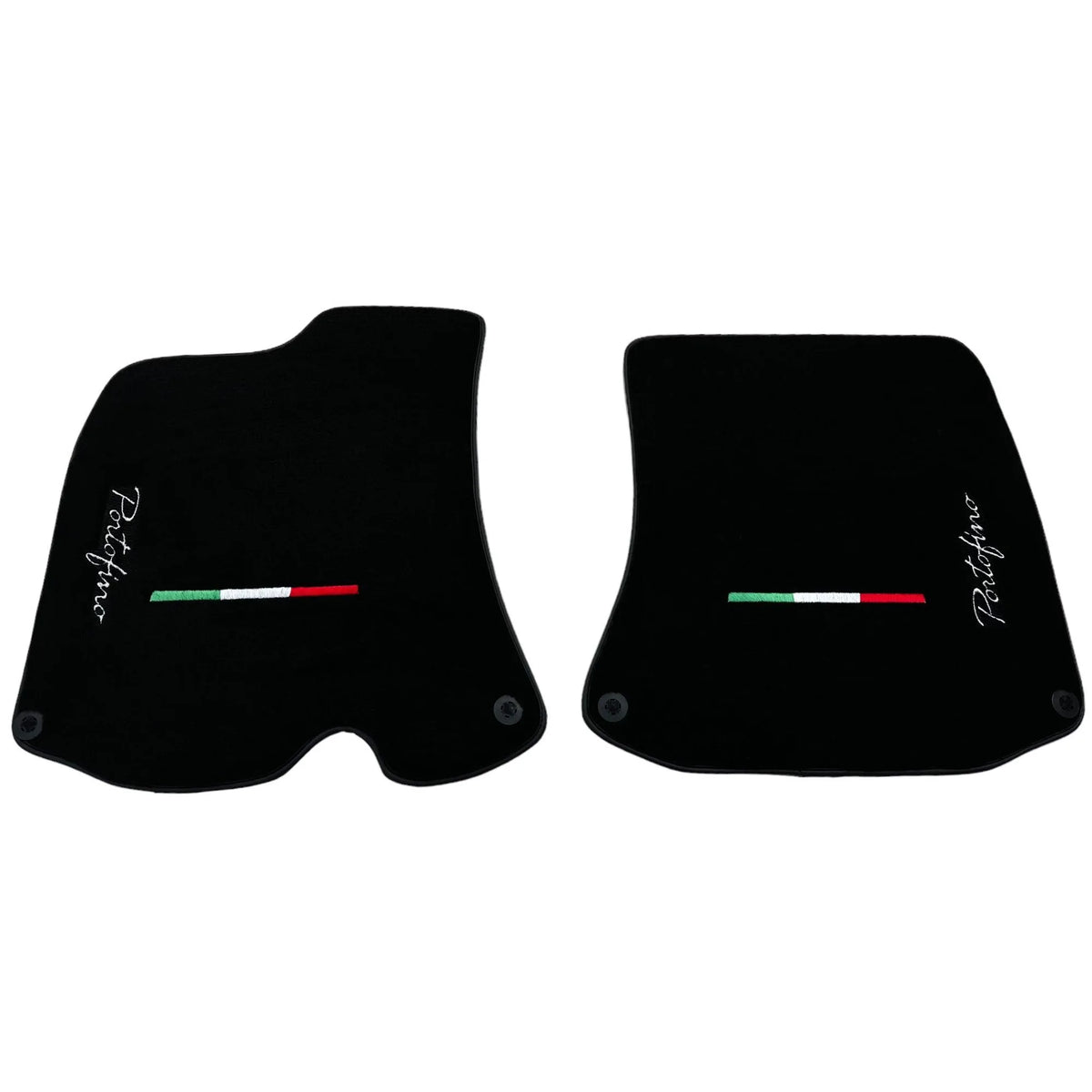 Black Floor Mats for Ferrari Portofino (2018-2023) Italian Edition - AutoWin