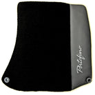 Black Floor Mats For Ferrari Portofino (2018-2023) With Leather and Beige Trim - AutoWin