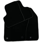 Black Floor Mats for Fiat 500 (2008-2013) | Black Trim - AutoWin
