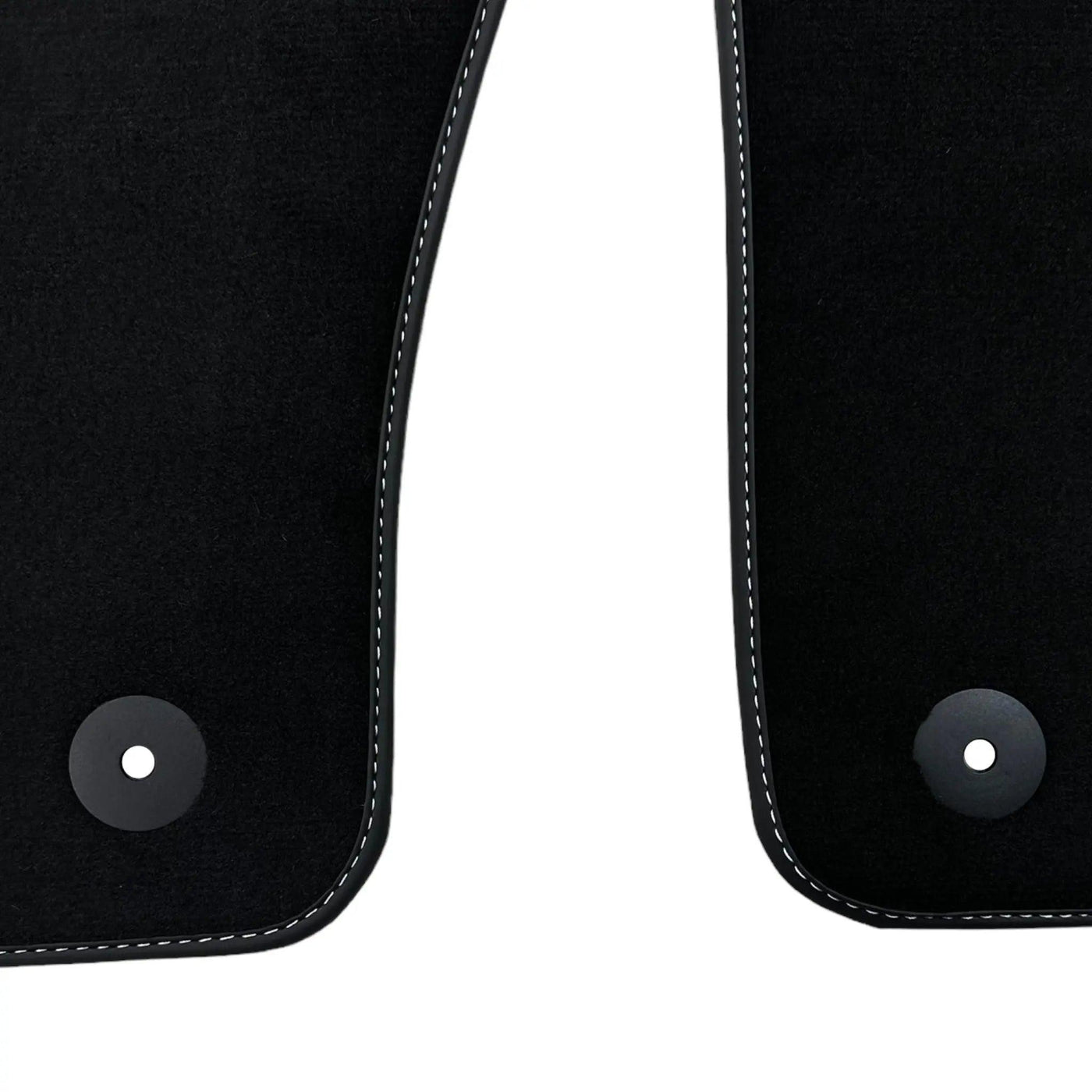 Black Floor Mats for Fiat 500 (2008-2013) | Black Trim - AutoWin