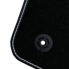 Black Floor Mats for Fiat 500 (2008-2013) | Black Trim - AutoWin