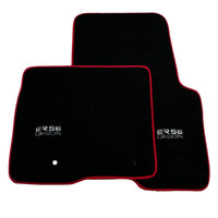 Black Floor Mats For Ford F150 (2015-2020) ER56 Design - AutoWin