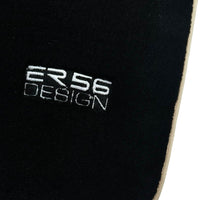 Black Floor Mats For Honda Accord (2002-2008) ER56 Design - AutoWin