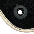 Black Floor Mats For Honda CR-V (2017-2022) ER56 Design - AutoWin