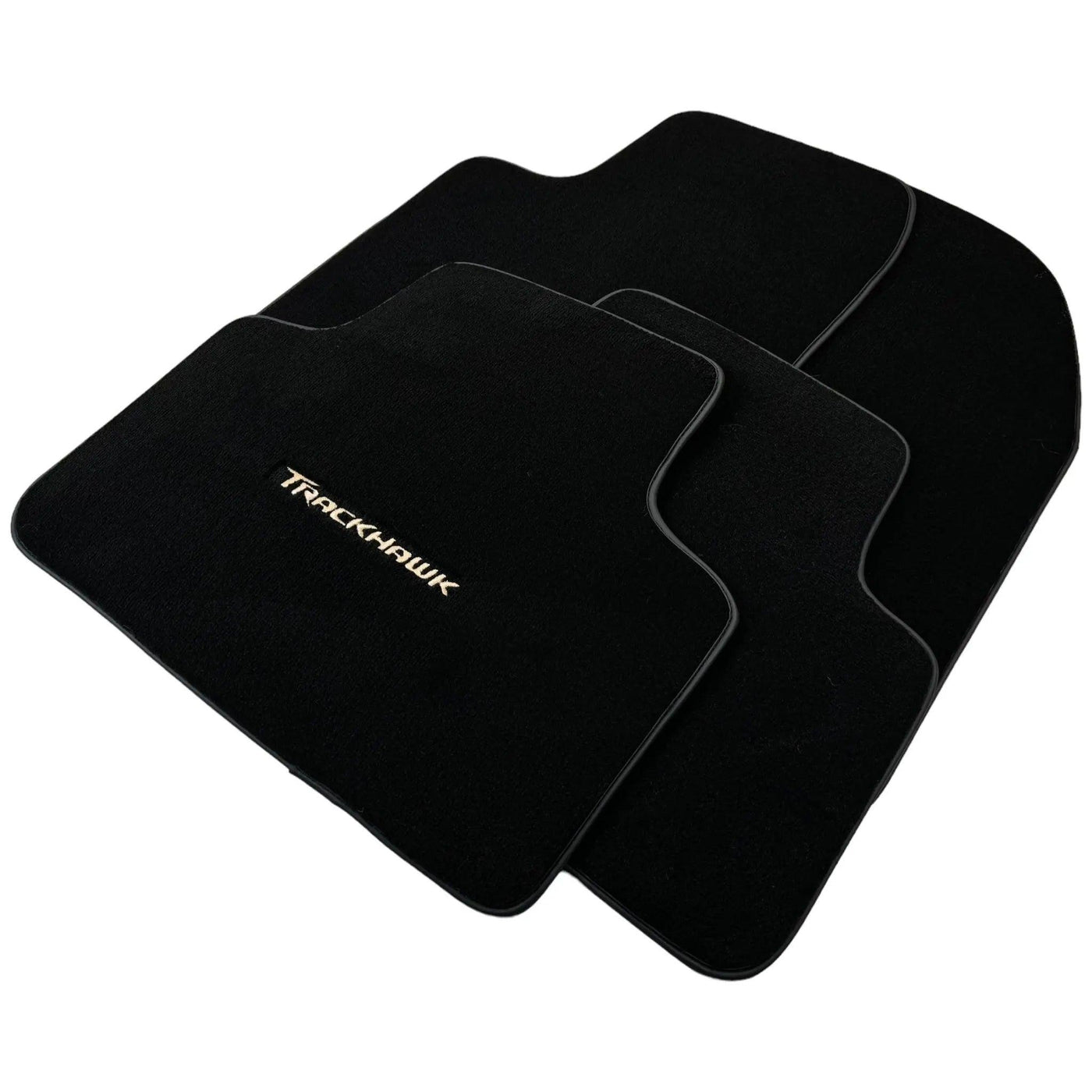 Black Floor Mats for Jeep Grand Cherokee Trackhawk (2018-2021) - AutoWin