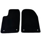 Black Floor Mats for Jeep Renegade (2014-2018) Distance Fixing Points Co-Driver 18 cm - AutoWin