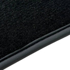 Black Floor Mats for Jeep Renegade Plug-in Hybrid (2020-2024) Co Driver with Fixing System - AutoWin