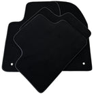 Black Floor Mats for Jeep Renegade Plug-in Hybrid (2020-2024) Co Drive with Fixing System - AutoWin