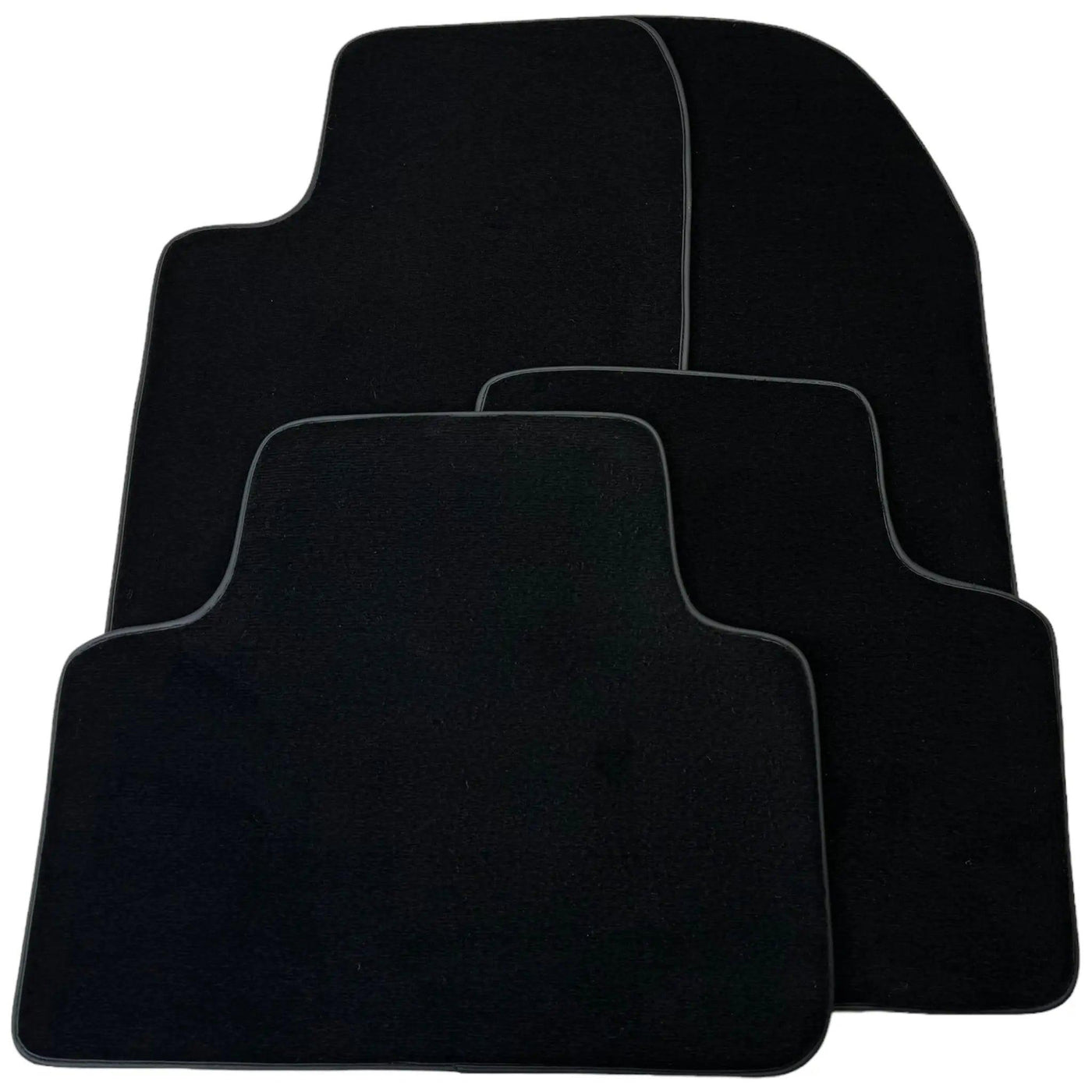 Black Floor Mats for Jeep Renegade Plug-in Hybrid (2020-2024) Co Drive Without Fixing System - AutoWin