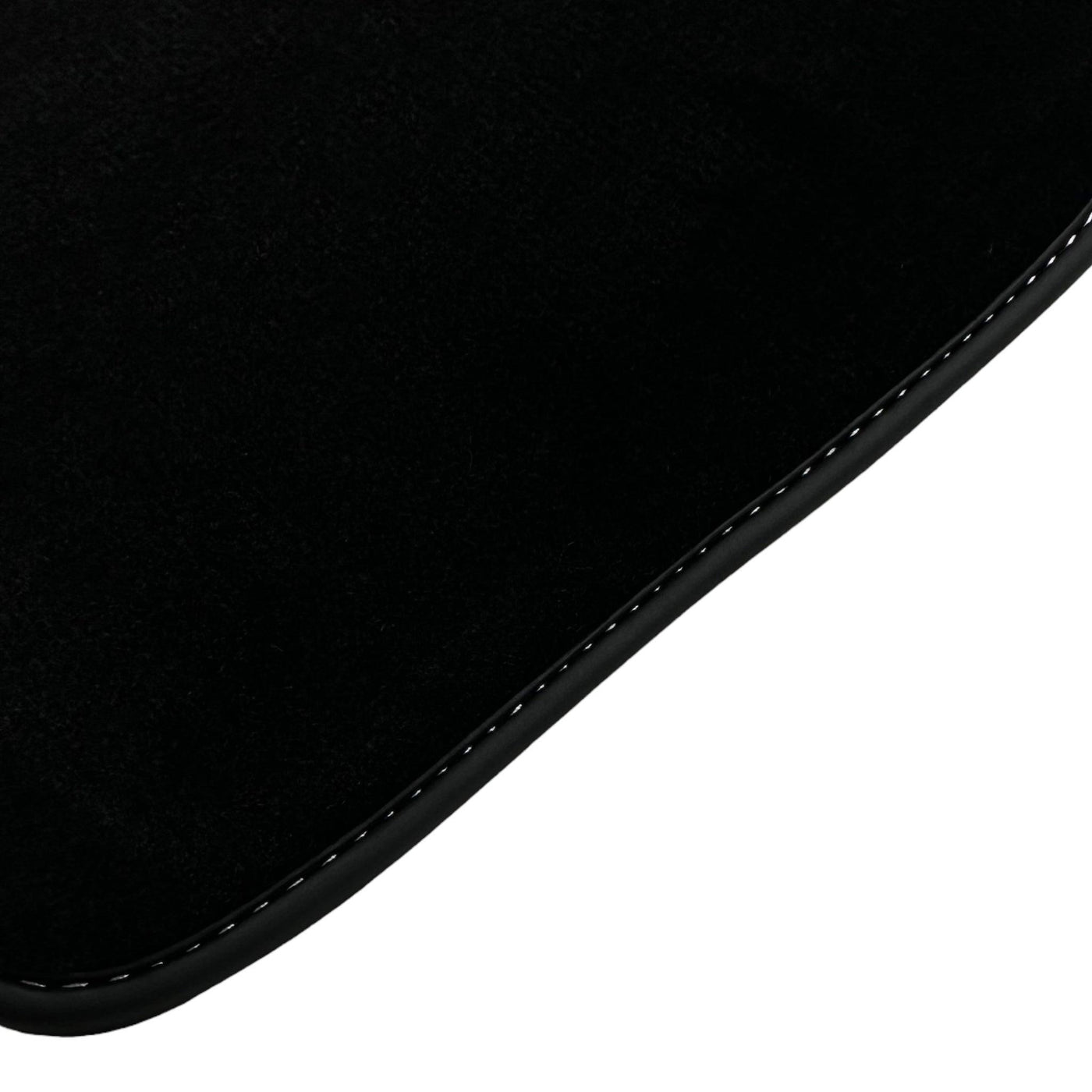 Black Floor Mats for Kia Carens (2013-2024) Distance Fixing Points (Driver) 33,6 cm - AutoWin