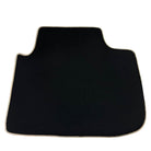Black Floor Mats For Kia Sportage (1994-2002) with Beige Trim - AutoWin
