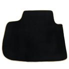 Black Floor Mats For Kia Sportage (1994-2002) with Beige Trim - AutoWin
