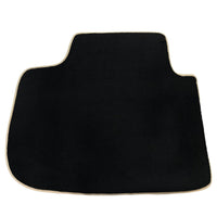 Black Floor Mats For Kia Sportage (1994-2002) with Beige Trim - AutoWin