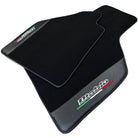 Black Floor Mats for Lamborghini Diablo (1990-2001) with Carbon Fiber - AutoWin