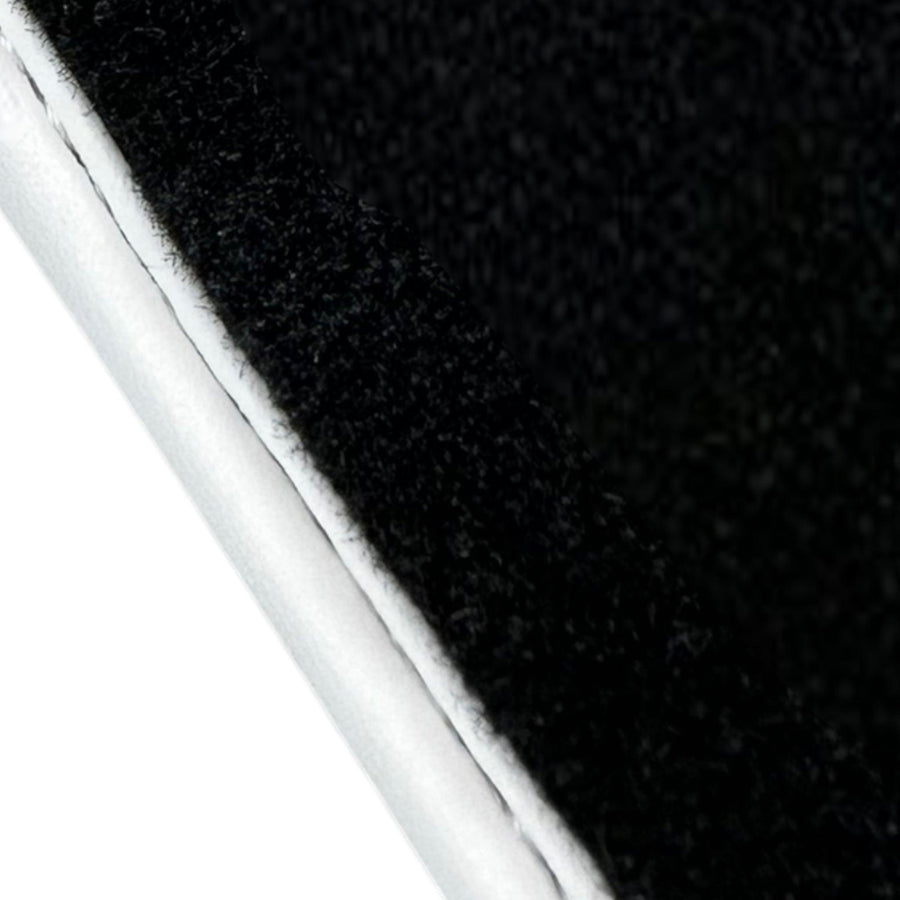 Premium Black Leather Floor Mats for Lamborghini Huracan STO