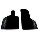 Premium Black Leather Floor Mats for Lamborghini Huracan STO