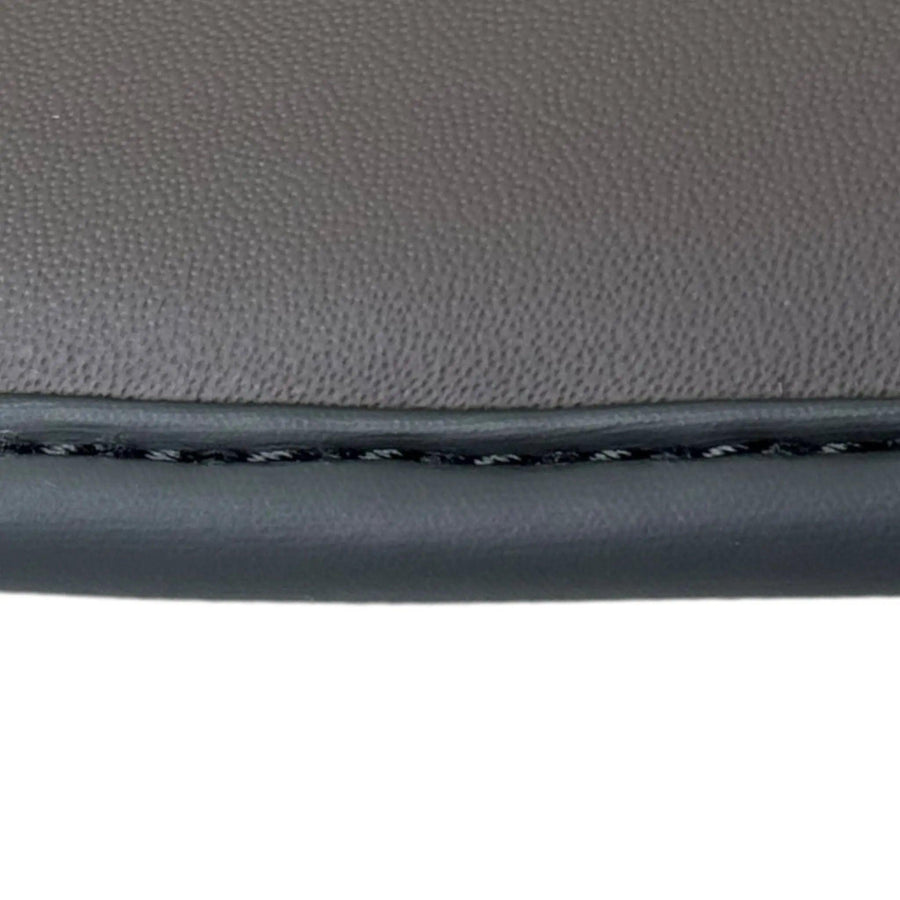 Black Floor Mats for Lamborghini Urus with Dark Brown Leather | ER56 Design - AutoWin