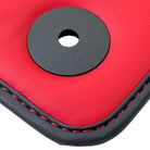Black Floor Mats for Lamborghini Urus with Red Nappa Leather - AutoWin
