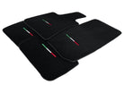 Black Floor Mats For Maserati Coupé (2001-2007) Italy Edition - AutoWin