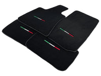 Black Floor Mats For Maserati Ghibli 2013-2022 Italy Edition - AutoWin