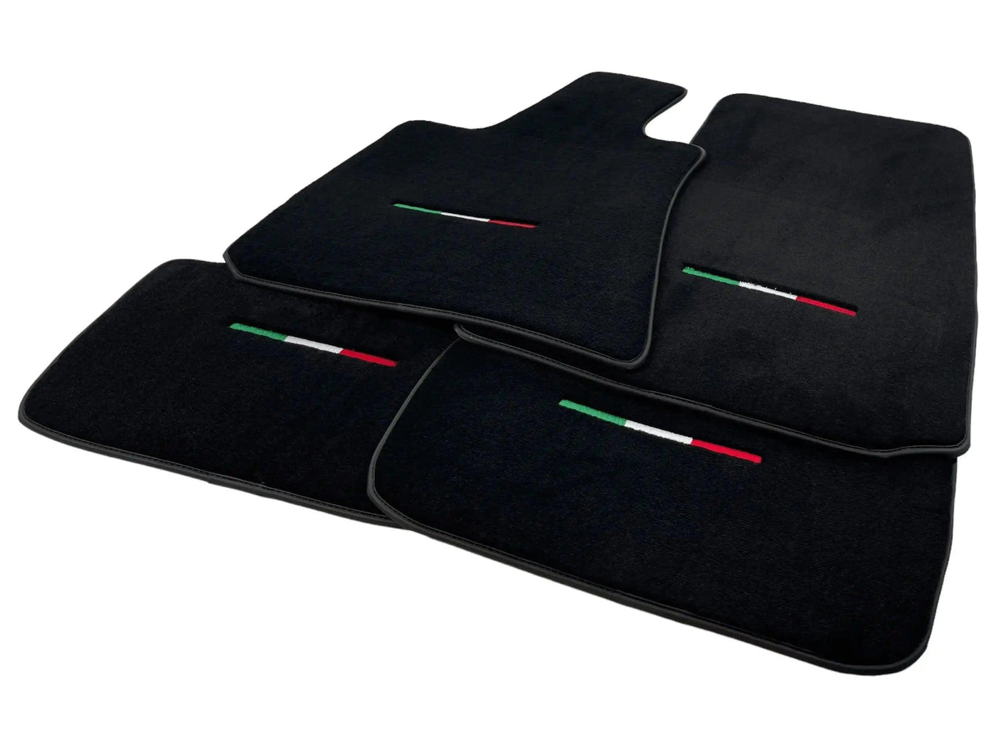Black Floor Mats For Maserati Grecale (2023-2024) Italy Edition - AutoWin
