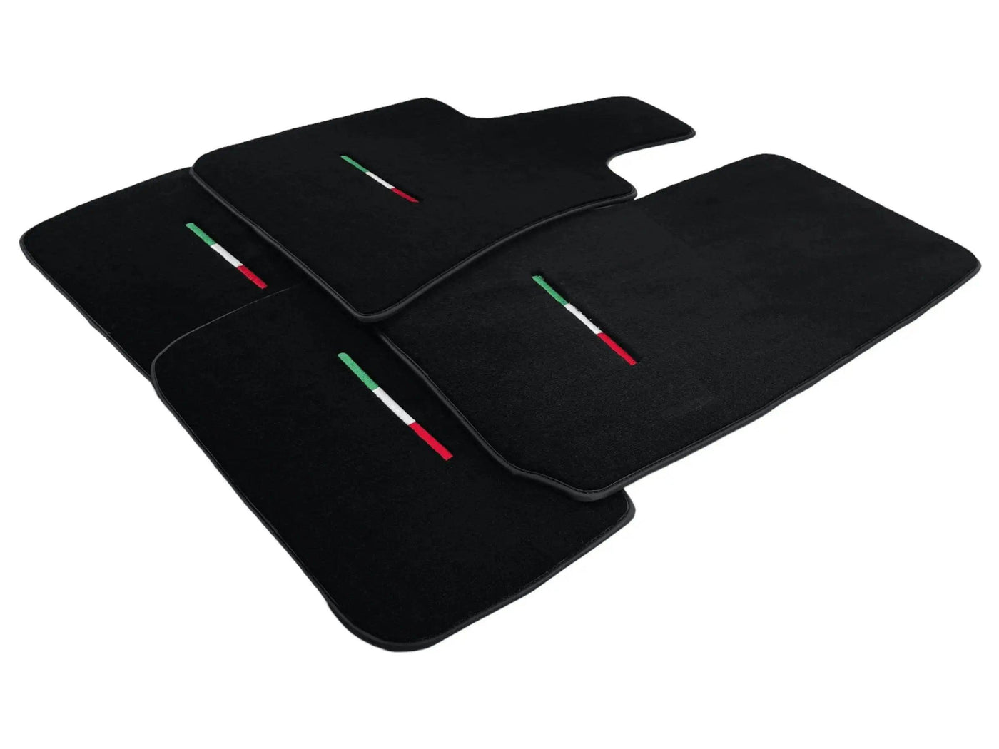 Black Floor Mats For Maserati Grecale (2023-2024) Italy Edition - AutoWin