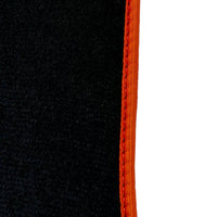 Black Floor Mats for McLaren 600 LT (2018-2020) With Alcantara Leather - AutoWin