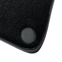 Black Floor Mats For McLaren 720S (2017-2021) with Carbon Leather - AutoWin