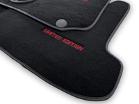 Black Floor Mats For Mercedes Benz C-Class S203 Estate 4Matic (2001-2007) | Limited Edition - AutoWin