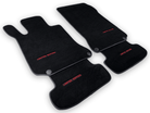 Black Floor Mats For Mercedes Benz C-Class S205 Wagon (2014-2018) Hybrid | Limited Edition - AutoWin