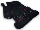 Black Floor Mats For Mercedes Benz C-Class S206 Wagon (2021-2023) Hybrid | Limited Edition - AutoWin