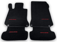 Black Floor Mats For Mercedes Benz C-Class S206 Wagon (2021-2023) Hybrid | Limited Edition - AutoWin