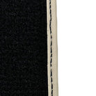 Black Floor Mats For Mercedes-Benz C Class W206 (2021-2023) Beige Trim - AutoWin