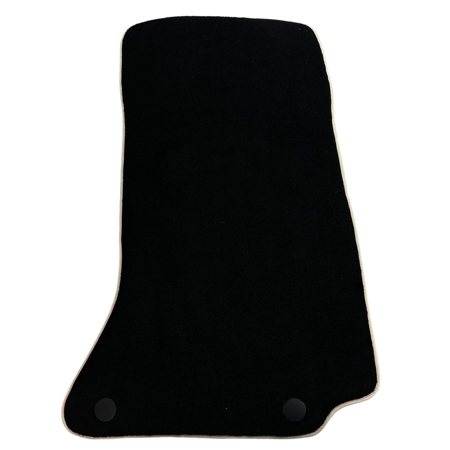 Black Floor Mats For Mercedes-Benz C Class W206 (2021-2023) Beige Trim - AutoWin