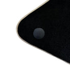 Black Floor Mats For Mercedes-Benz C Class W206 (2021-2023) ER56 Design - AutoWin