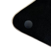 Black Floor Mats For Mercedes-Benz C Class W206 (2021-2023) ER56 Design - AutoWin