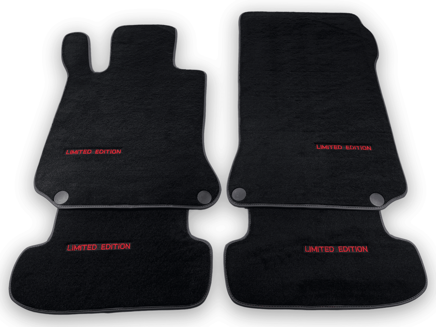 Black Floor Mats For Mercedes Benz CLA-Class C118 Coupe (2019-2023) | Limited Edition - AutoWin