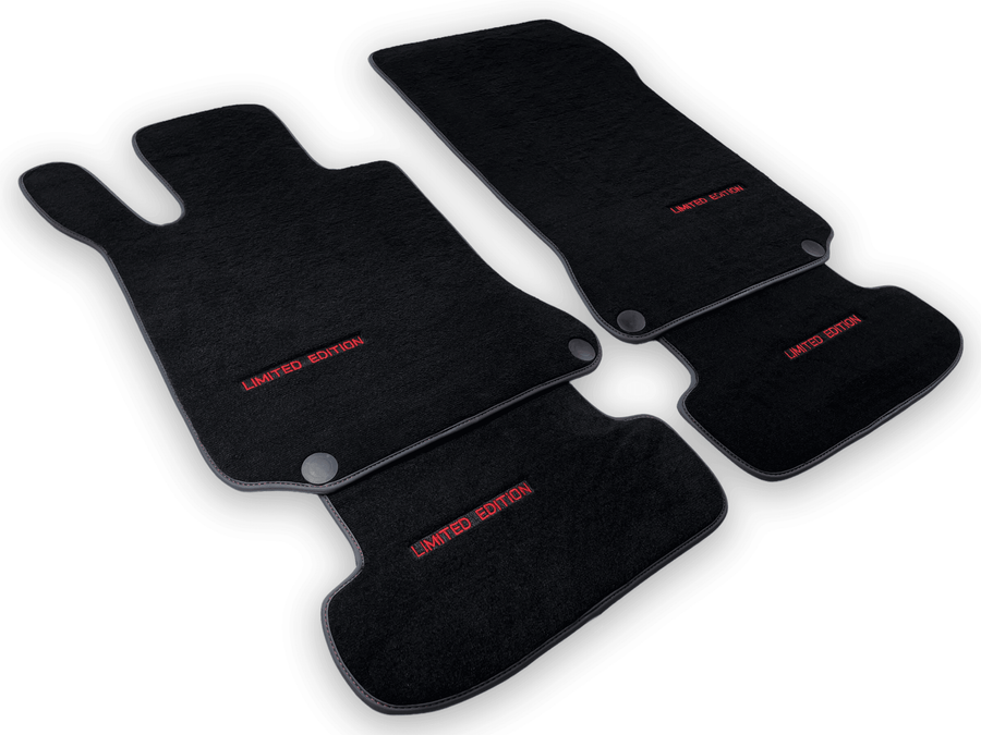 Black Floor Mats For Mercedes Benz CLA-Class C118 Coupe (2019-2023) | Limited Edition - AutoWin